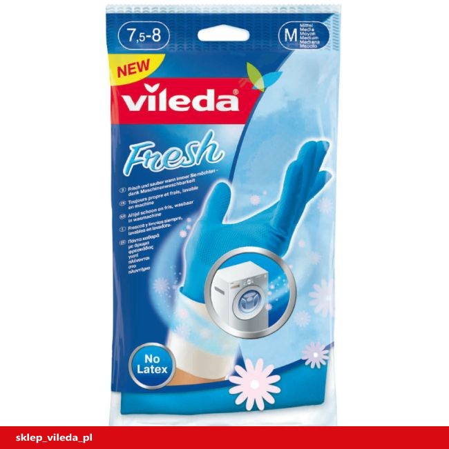 Rękawice VILEDA Fresh Gloves  - bez latexu