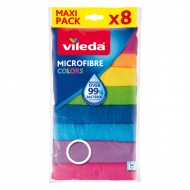 Ściereczka Vileda Mikrofibra COLORS 8 szt.